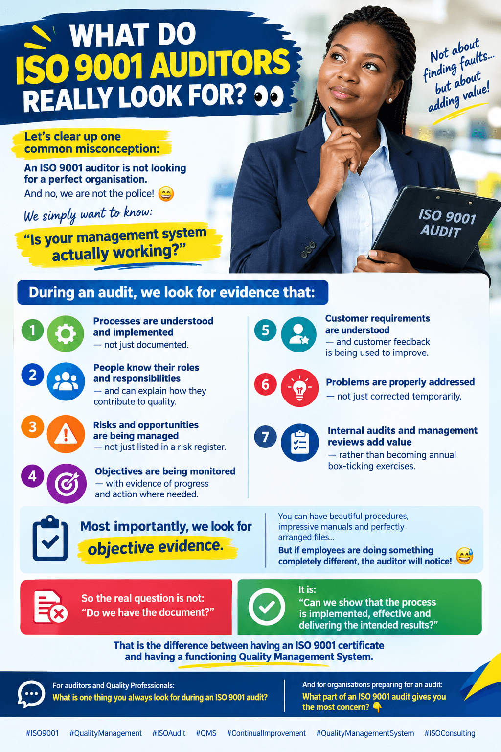 What Do ISO 9001 Auditors look for?